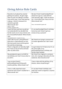 Giving Advice Role Cards: English Language Learning Activity