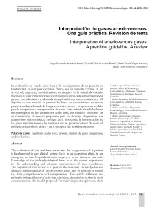 2022 Interpretación de gases arteriovenosos