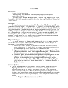 Hamlet (2000) Film Analysis: Adaptation, Cinematic Qualities