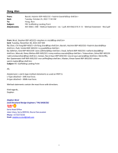 Scaffolding Landing Point: Amplemann L & A-Type Method Statements