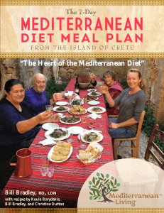 Mediterranean Diet Meal Plan: 7-Day Guide from Crete with Recipes