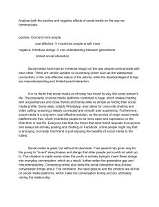 Social Media's Impact on Communication: Pros & Cons Analysis