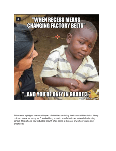 Industrial Revolution Child Labor: Social Impact & History