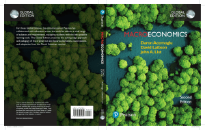 Macroeconomics Global Edition Textbook - Acemoglu, Laibson, List