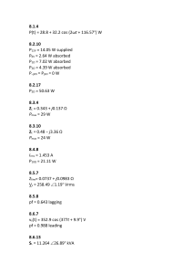 Rozwiązania Problem&oacute;w Inżynierii Elektrycznej: Obwody AC, Moc, Impedancja
