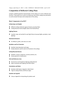 Reflected Ceiling & Plumbing Plans: Components & Design Guide