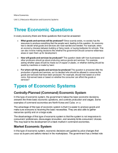 Microeconomics: Resource Allocation & Economic Systems Explained