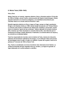 Nikola Tesla: Vida y Obra