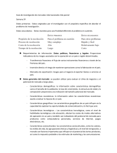 Gu&iacute;a de investigaci&oacute;n de mercados internacionales