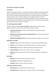 The Evolution and Impact of ChatGPT: AI Language Model Explained