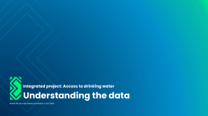 Access to Drinking Water: Data Analysis Project Guide | ALX