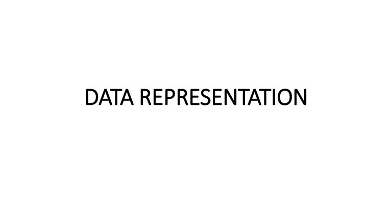 Data Representation & Binary Arithmetic: Computer Science Basics