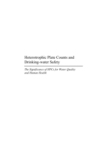 HPC & Drinking Water Safety: Quality, Health, & Pathogen Risks