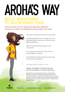 Aroha's Way: Belly Breathing for Calm & Fear Management