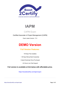 How to Pass the CAPM Exam: Ultimate Guide for Project Management