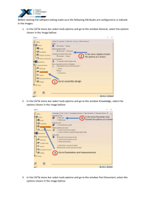 CATIA Software Testing: Configure Attributes & Run Test Program