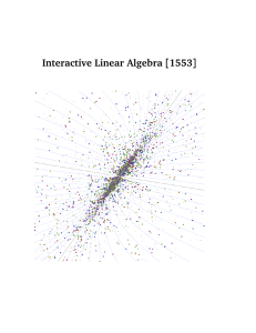 Interactive Linear Algebra Textbook | Georgia Tech Math 1553