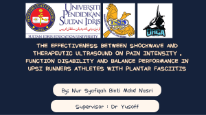 Plantar Fasciitis Treatment: Shockwave vs. Ultrasound Effectiveness