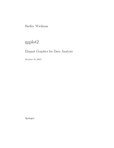 ggplot2: Elegant Graphics for Data Analysis with R - Hadley Wickham