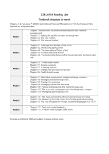ZZBU8703 Reading List: Multinational Financial Management Chapters