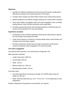 Experimental Study of RC Beams: Reinforcement & Cracking Behavior