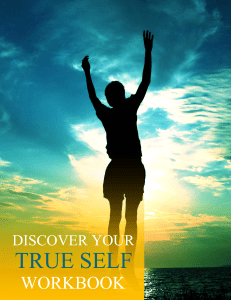 Discover Your True Self Workbook: Develop Self-Awareness & Personal Growth
