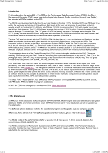 Boeing 737 FMC: Introduction, Databases, Pages & Functions