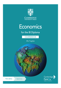 Economics for the IB Diploma Coursebook - Ellie Tragakes, 3rd Ed.