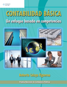 Contabilidad B&aacute;sica: Enfoque Basado en Competencias