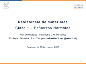 01 - Intro y Esfuerzos normales
