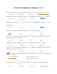 Linear Algebra Multiple Choice Questions - Matrices & Systems