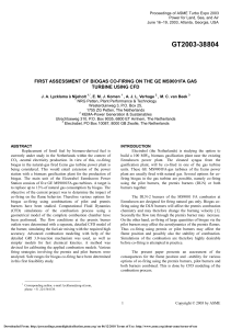 Biogas Co-firing on GE MS9001FA Gas Turbine: A CFD Assessment