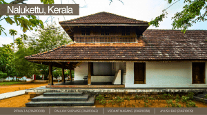 Nalukettu Architecture: Climate-Responsive Design of Kerala's Tharavads