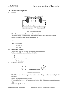 DC Circuits: Fundamentals, Laws, Elements | Electrical Engineering