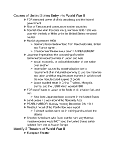Causes & Impact of US Entry into WWII: Theaters, Homefront Effects