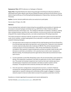 Hydrogen Embrittlement Testing: Simplified Methods for Steels & Plating