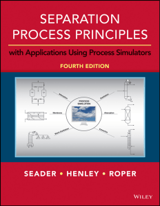 Separation Process Principles: Chemical Engineering Textbook, 4th Ed.
