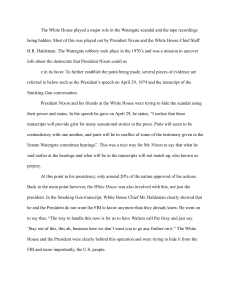 Watergate Scandal: Nixon, White House, and the Cover-Up