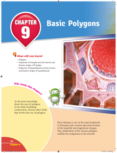 Basic Polygons: Triangles, Quadrilaterals & Angles - Math Chapter 9