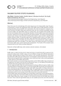 Railway Buffer Stops Planning: Design, Analysis, and Safety