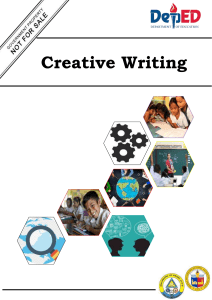 Creative vs. Academic Writing Module