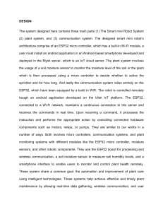 Smart Mini Robot for Automated Plant Care: Design & Functions