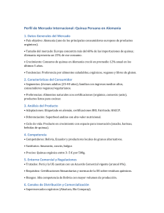 Perfil Mercado Quinua Alemania