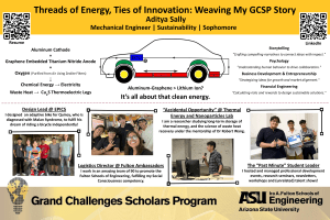 Aditya Sally's GCSP Story: Energy, Innovation & Engineering Portfolio