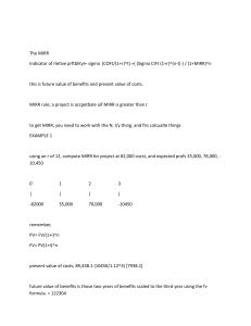 MIRR, IRR, NPV, Payback Period: Capital Budgeting Methods Explained