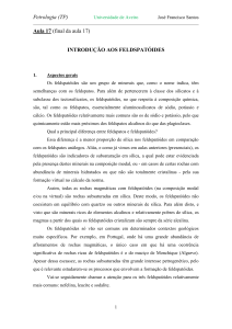 03 - Aula 17 - Feldspatoides - Introducao