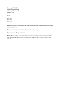 Gross Pay, Net Pay, UK Wage Definitions & Deductions Explained