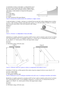 Physics Rotational Dynamics Problems & Solutions | Work-Energy