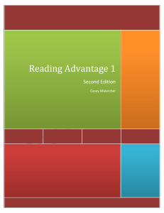 Reading Advantage 1: English Reading Comprehension & Vocabulary