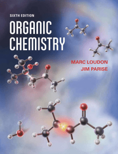 Organic Chemistry Textbook: Sixth Edition by Loudon & Parise